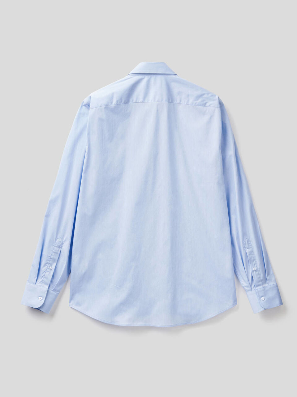 Shirt in yarn dyed stretch cotton image number 2