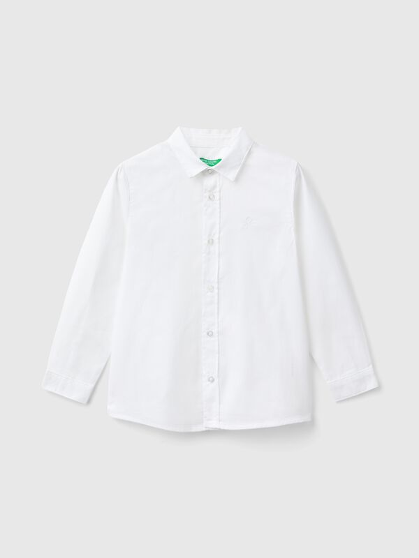 Classic shirt in pure cotton Junior Boy