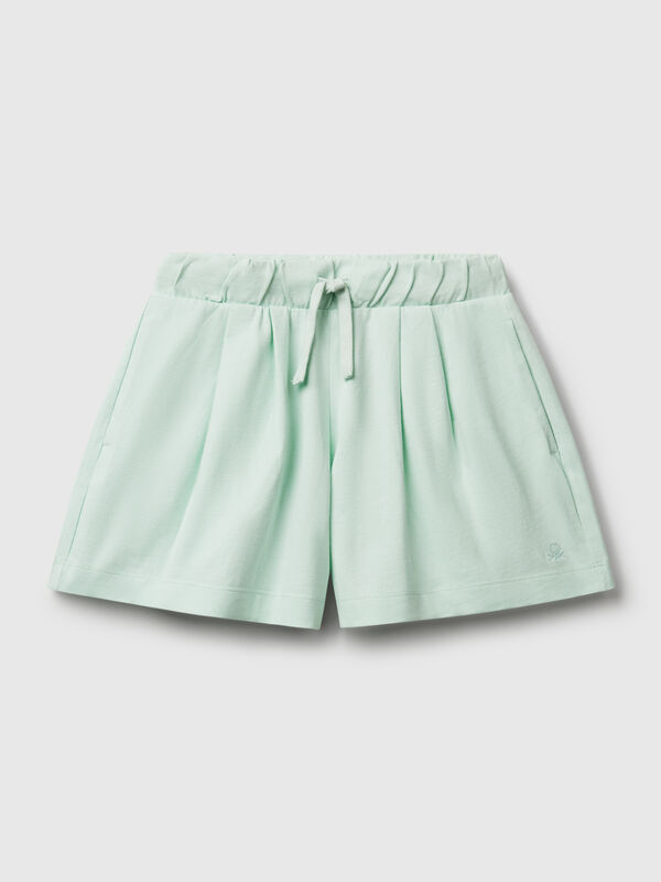 Shorts in pure cotton Junior Girl