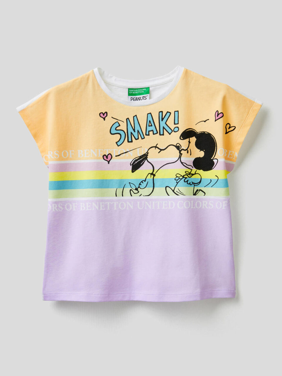 Peanuts print t-shirt in 100% cotton image number null