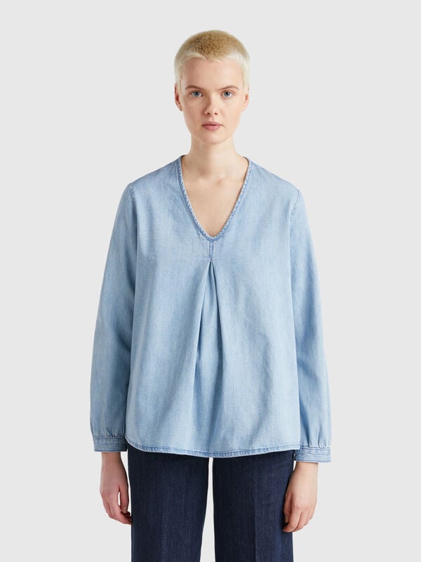 Denim blouse Women