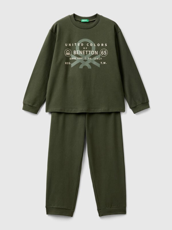 Stretch cotton pyjamas Junior Boy