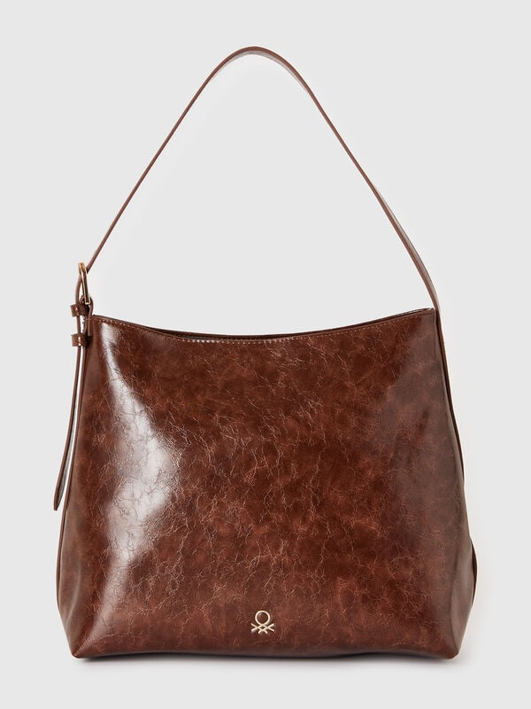 Big bag in imitation leather Women