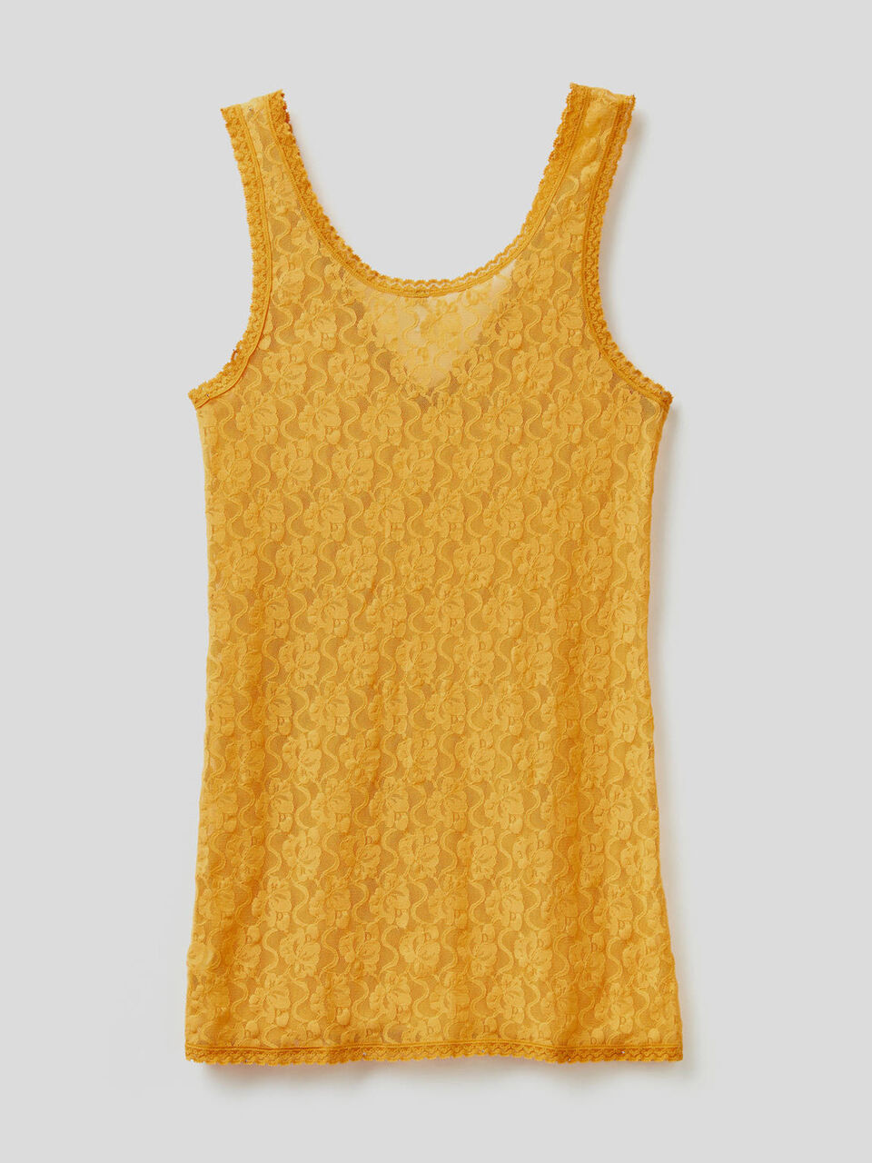 Stretch lace tank top image number 2