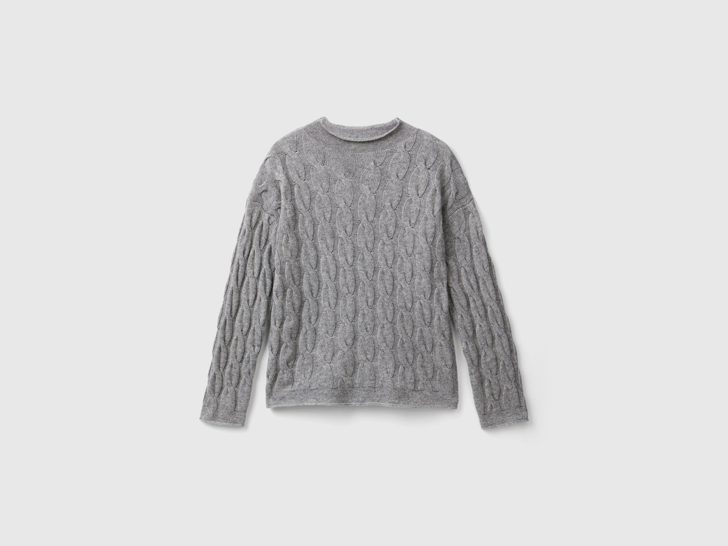 Cable knit sweater