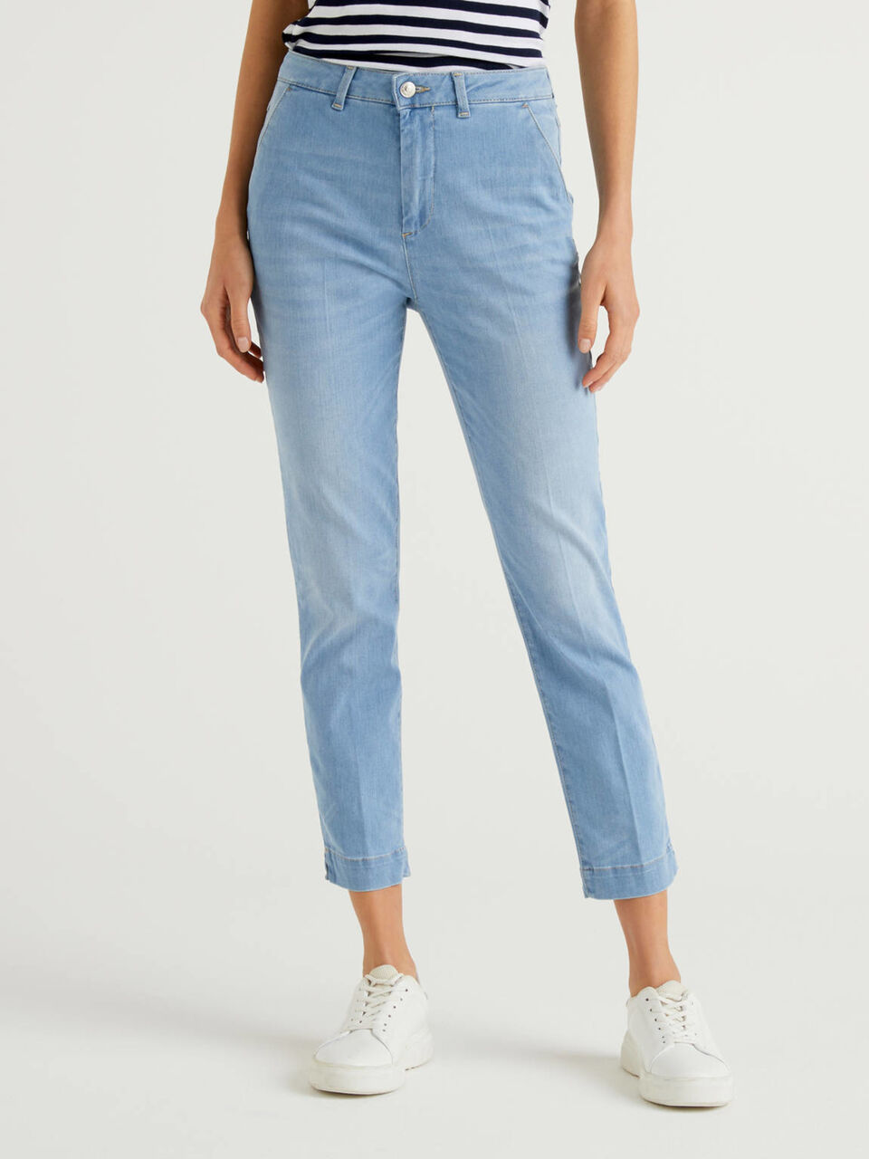 denim chinos