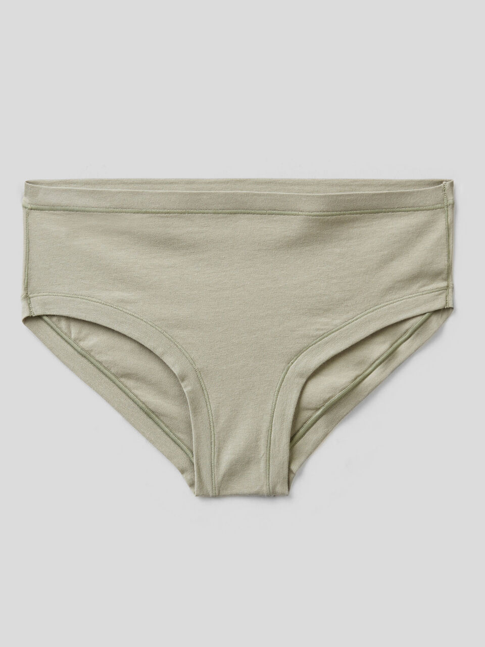 High-rise underwear in super stretch organic cotton image number 1