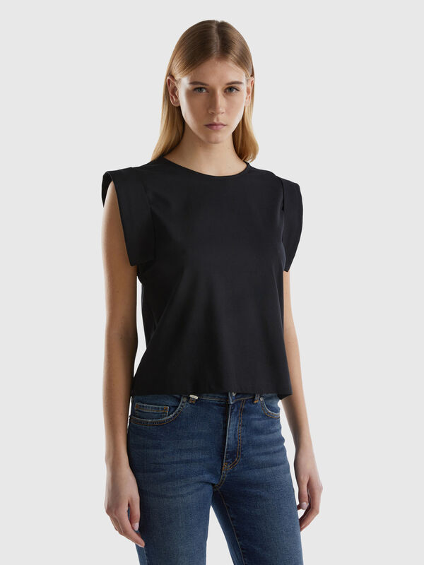 T-shirt with angel sleeves Women