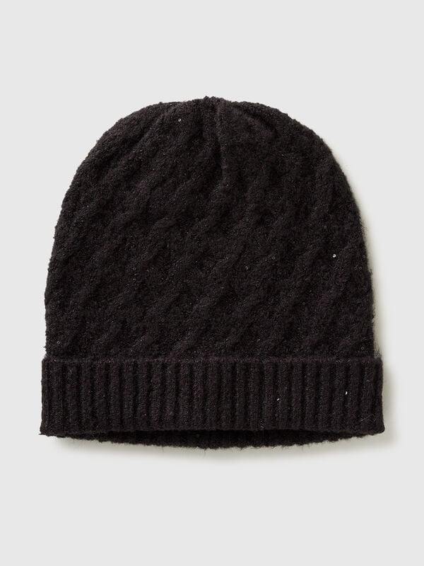 Hat with lurex Junior Girl