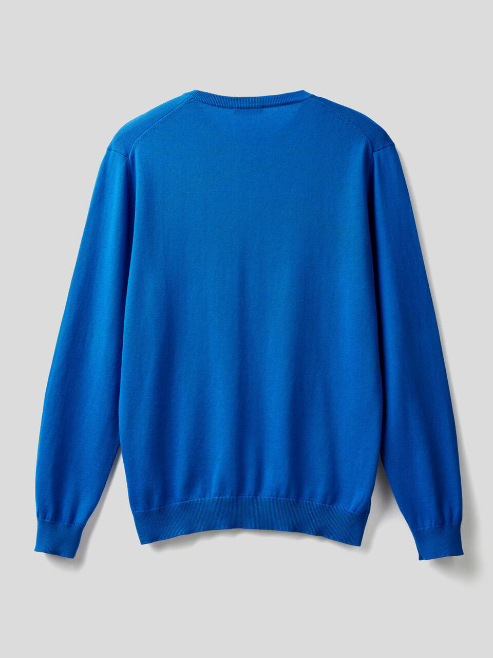 100% cotton crew neck sweater image number 2