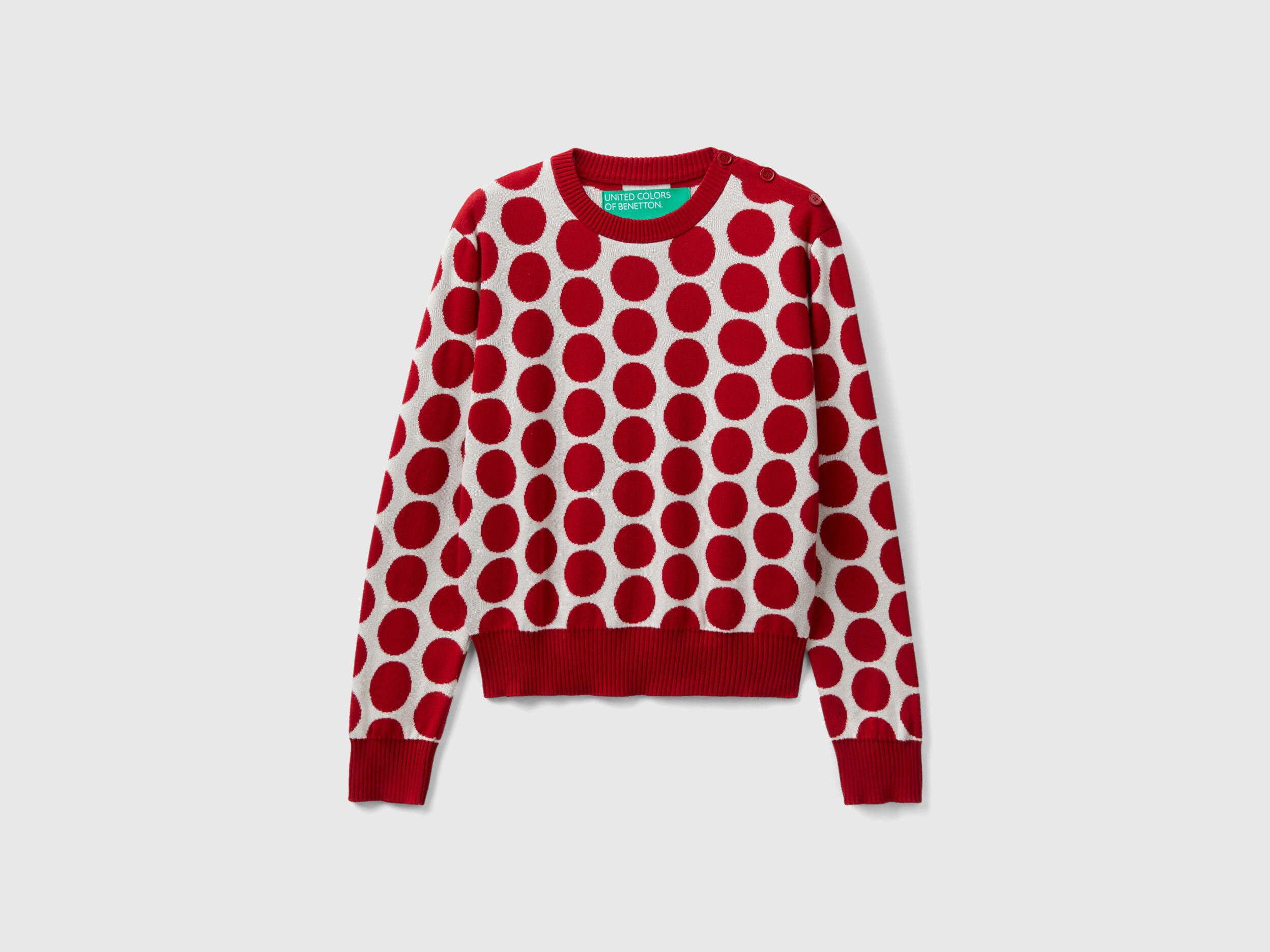 Sweater polkadot deals