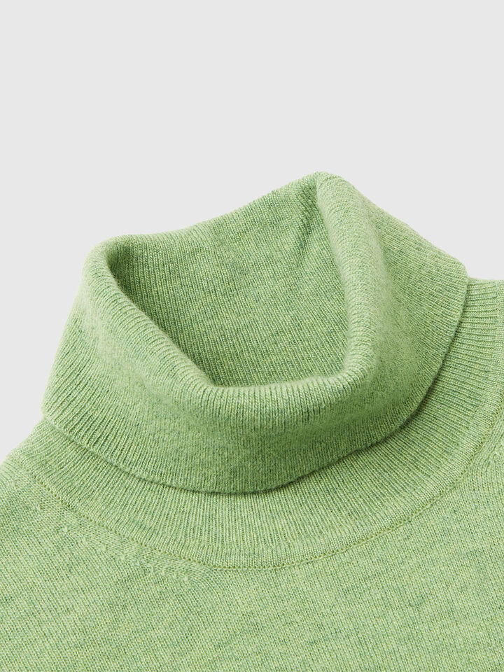 TURTLE NECK SWEATER Men image number 3