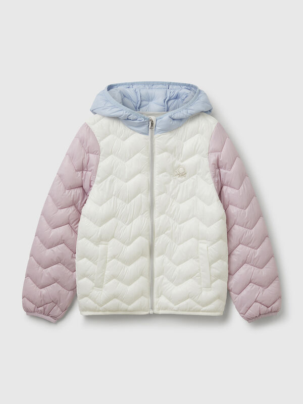 Padded jacket with hood Junior Girl