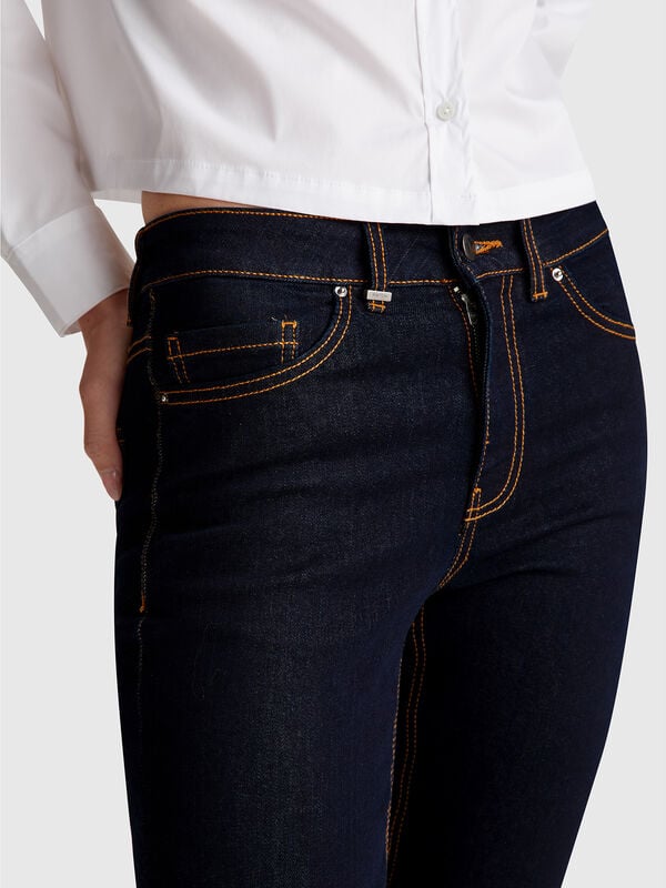 Cropped cotton jeans  Cropped cotton jeans  Women