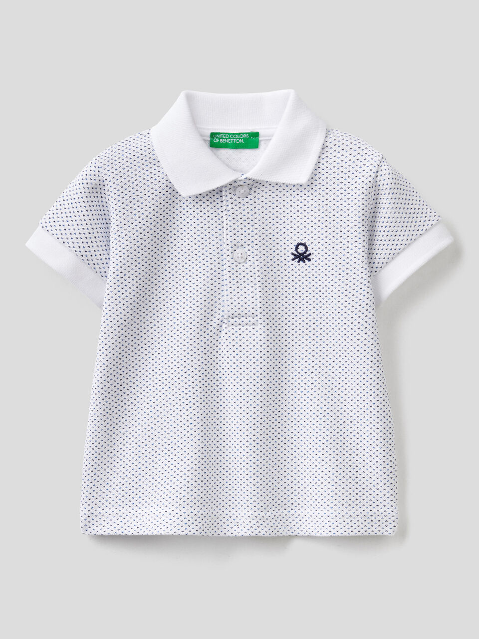 Elegant polo in 100% organic cotton image number 1
