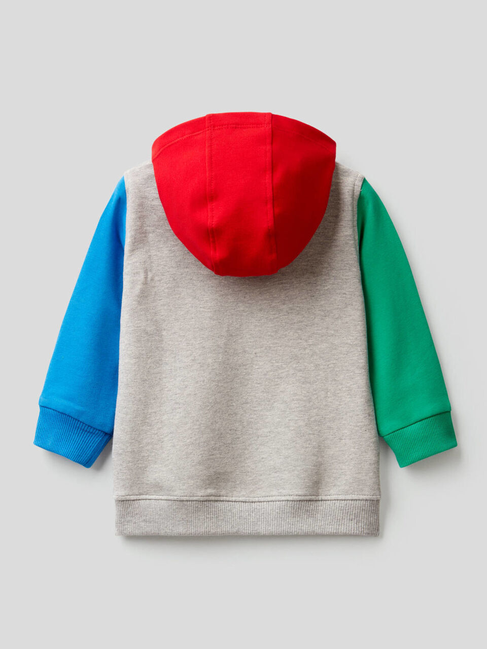 Hoodie in stretch organic cotton image number 2