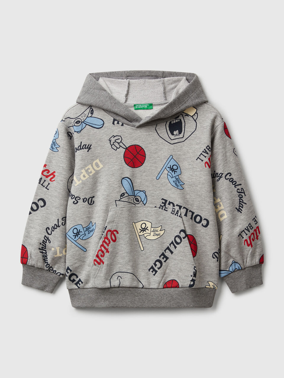 SWEATER W/HOOD Junior Boy image number 1