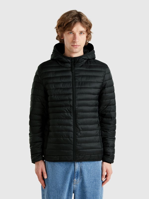 Regular fit puffer jacket with padding Men