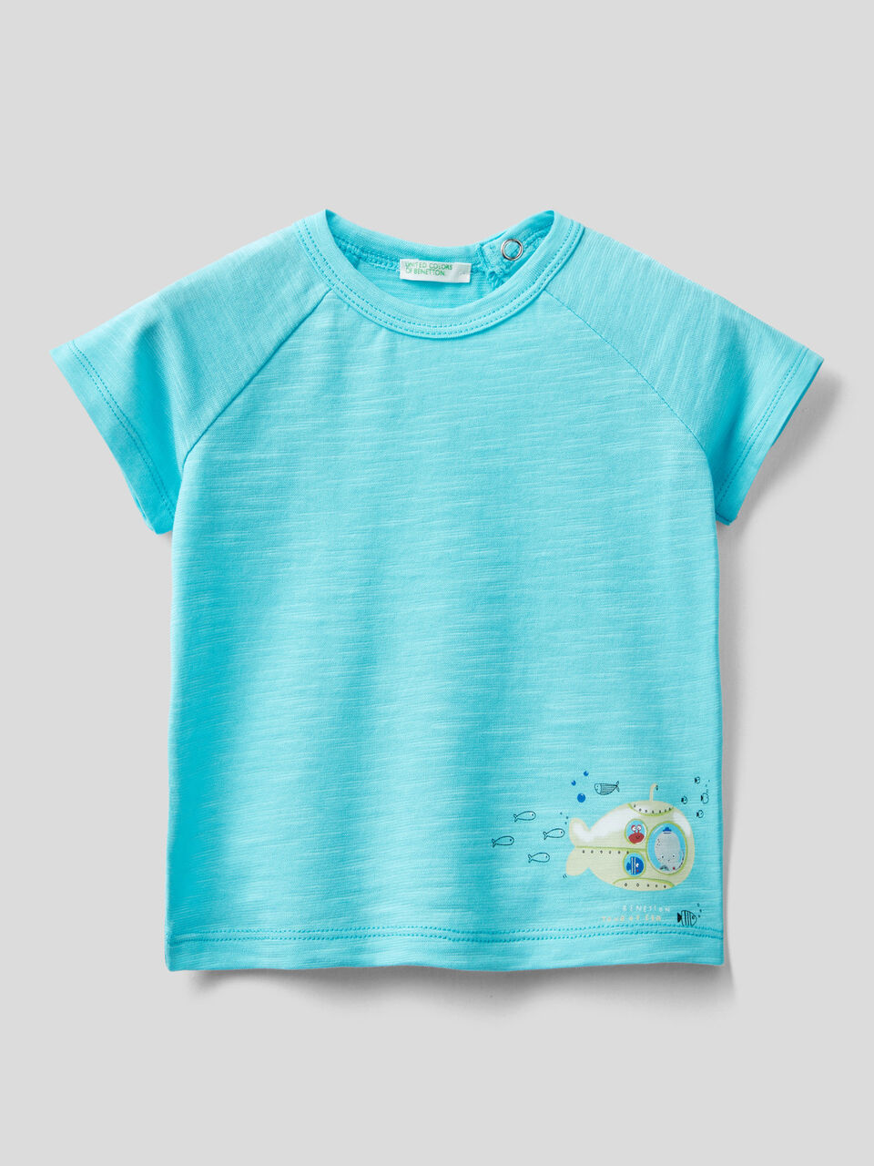100% organic cotton t-shirt with print image number 1