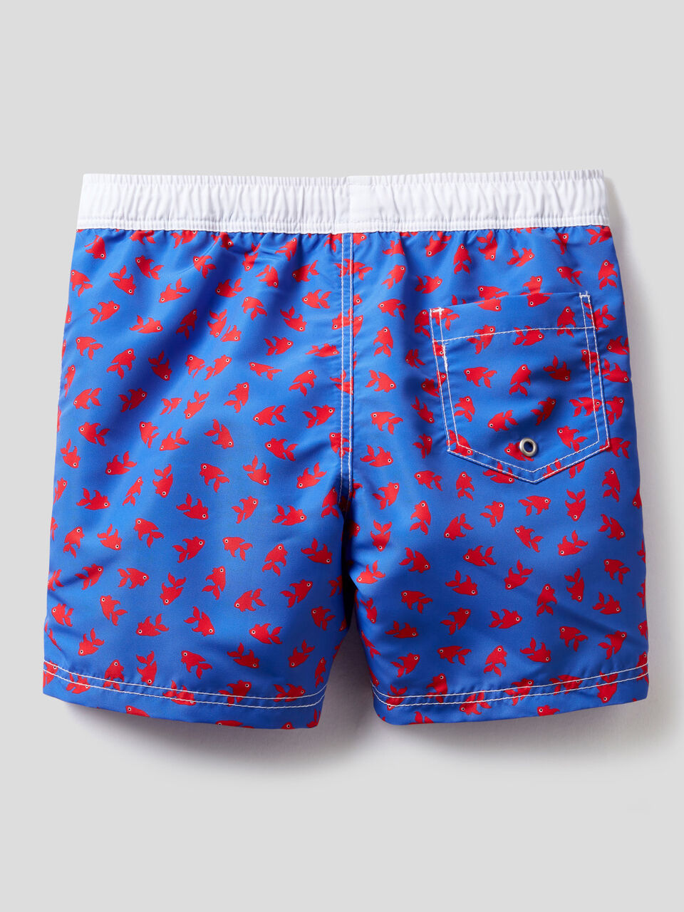 Swim trunks with pattern print image number 2