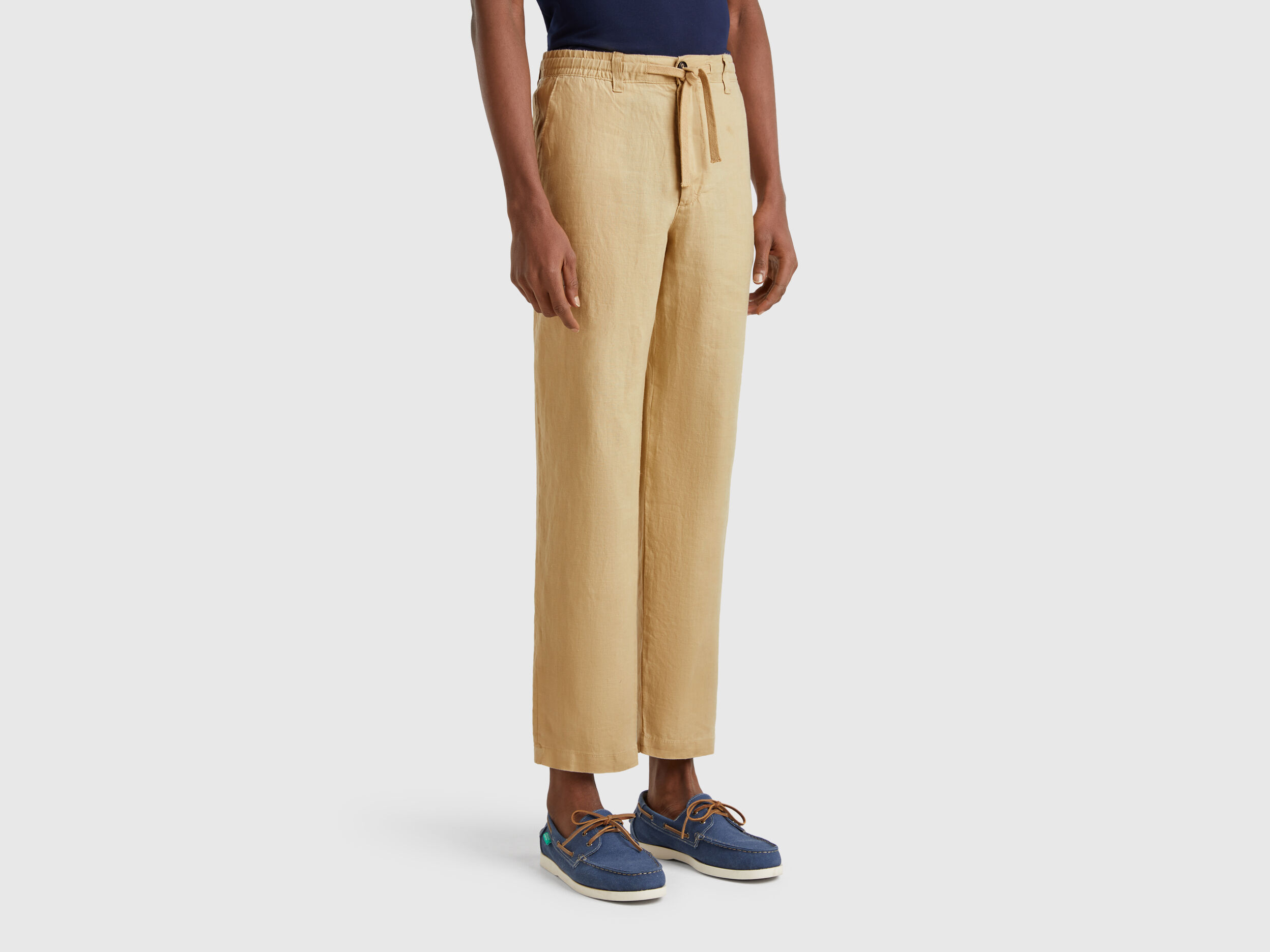 Men's Regular Fit Trousers New Collection | Benetton