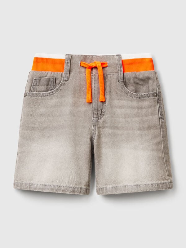 Straight jean shorts Junior Boy