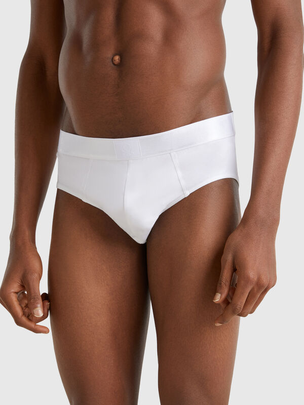 Briefs in cotton blend Men