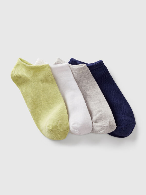 Four pairs of short socks Junior Boy