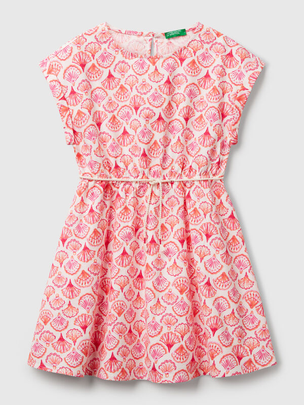 Patterned flared dress Junior Girl