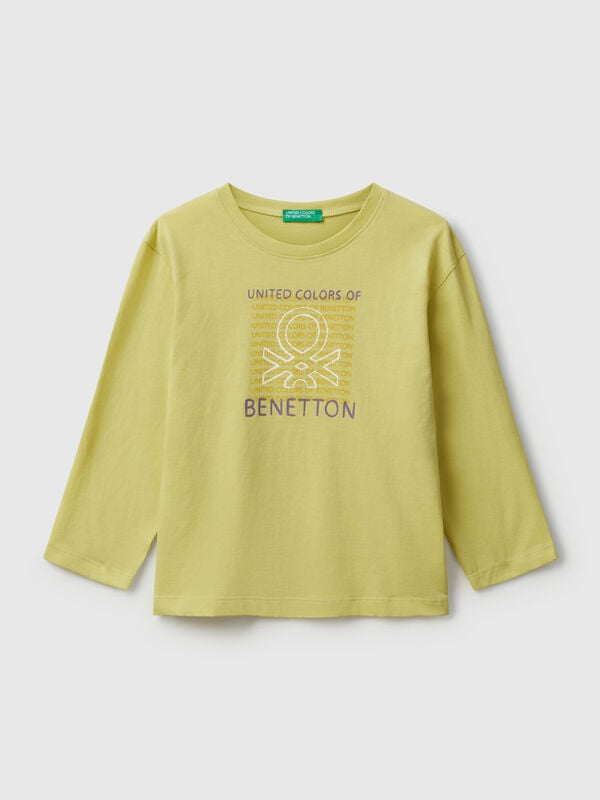 T-shirt with logo print Junior Boy