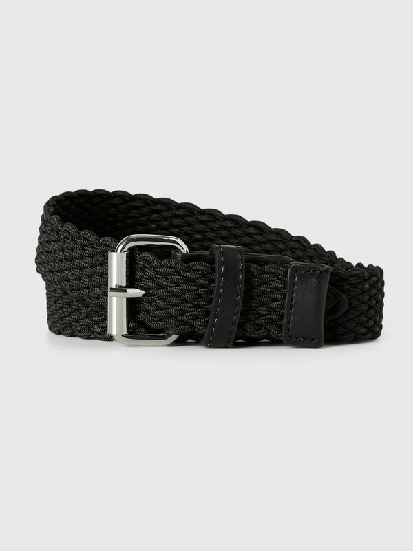 Stretch ribbon belt Men