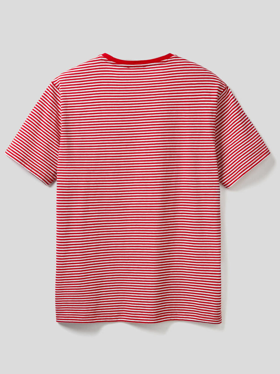 Striped t-shirt in pure cotton Men image number null