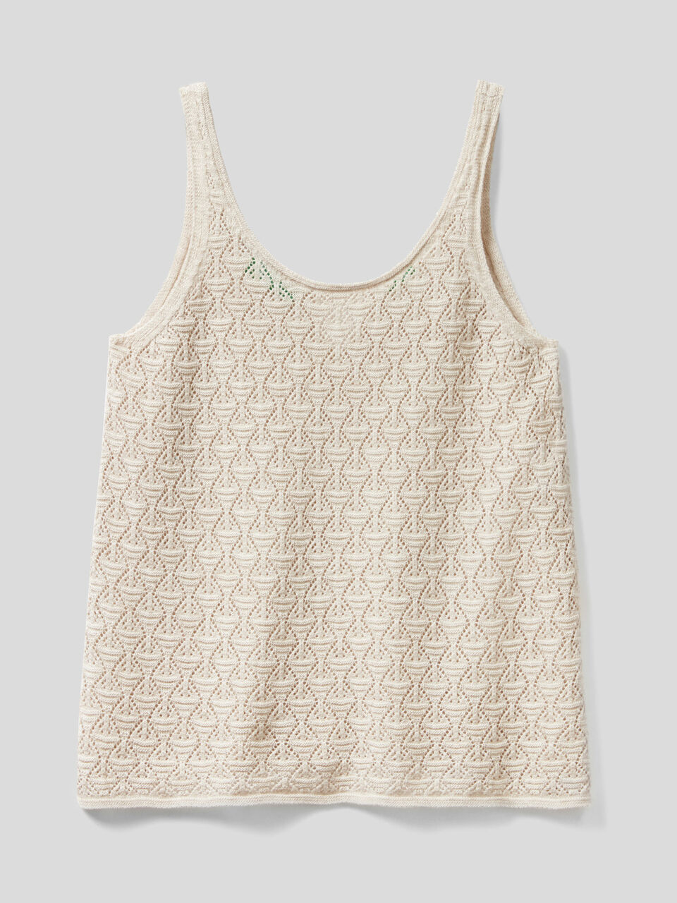 Soft tank top in lace image number 1