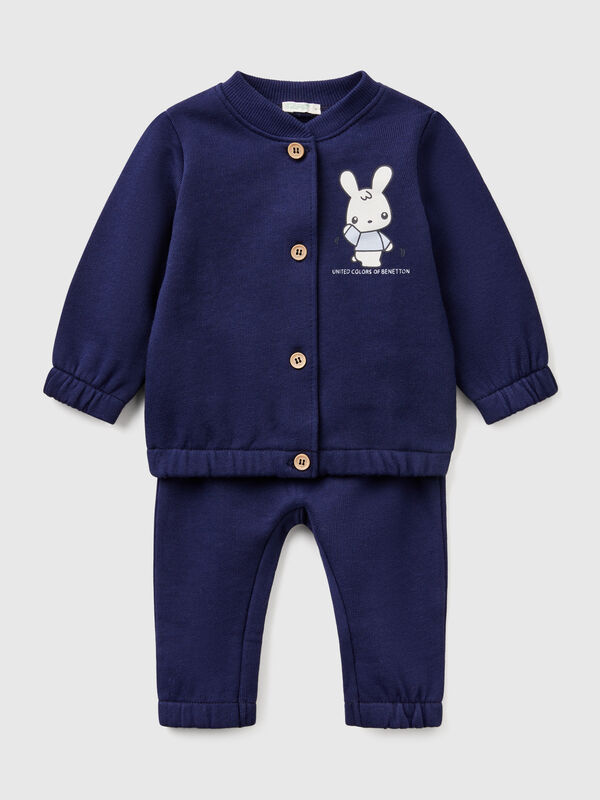 Sweatsuit in cotton New Born (0-18 months)