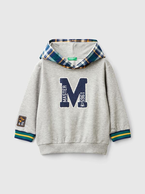 Tartan hoodie Junior Boy