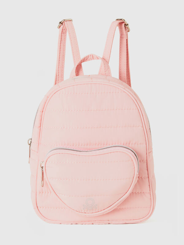 Rucksack with heart-shaped pocket Junior Girl