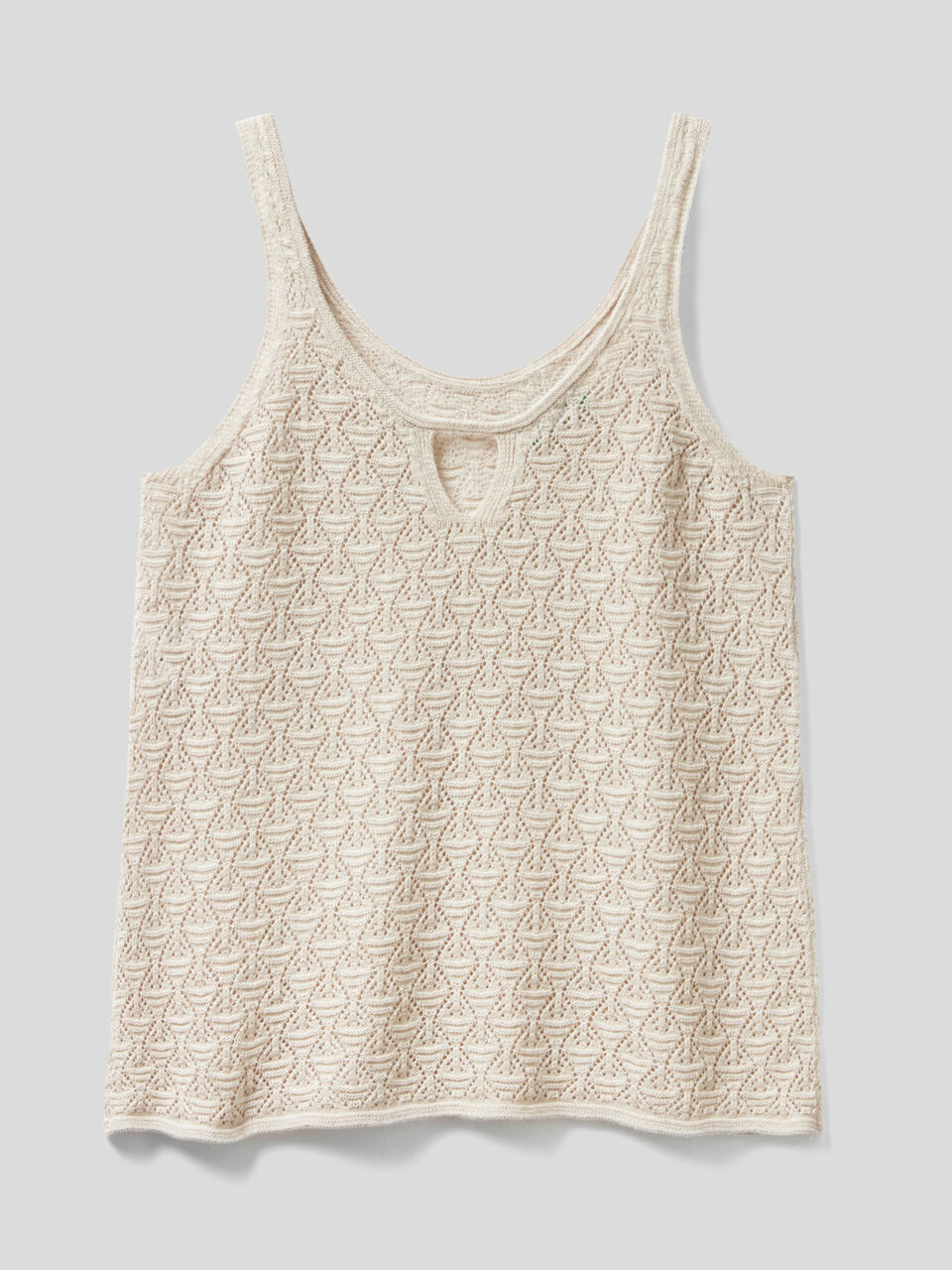 Soft tank top in lace image number 2