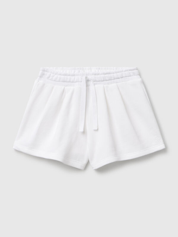 Cotton fleece shorts Junior Girl