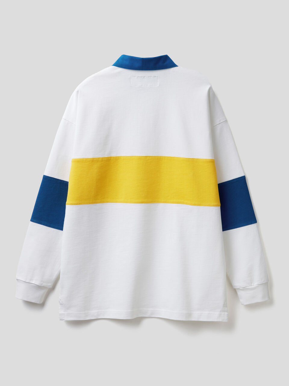 Rugby polo in organic cotton image number 2