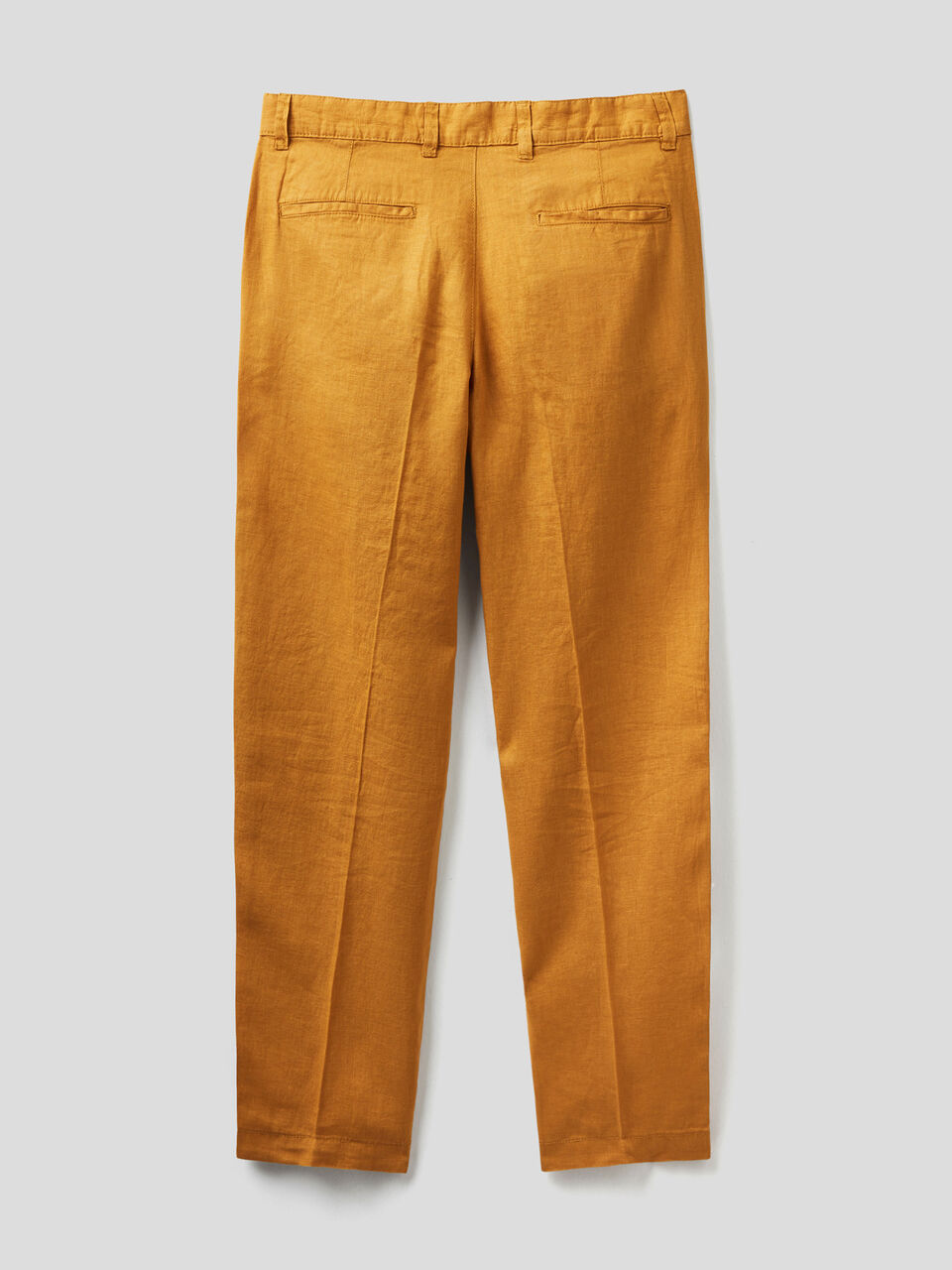 Chinos in pure linen image number 2