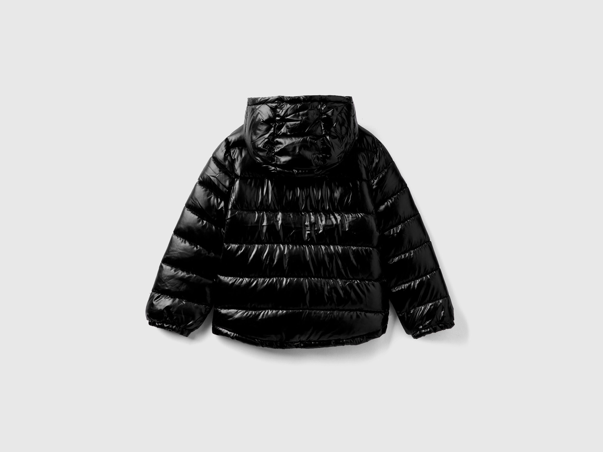 Shiny puffer jacket