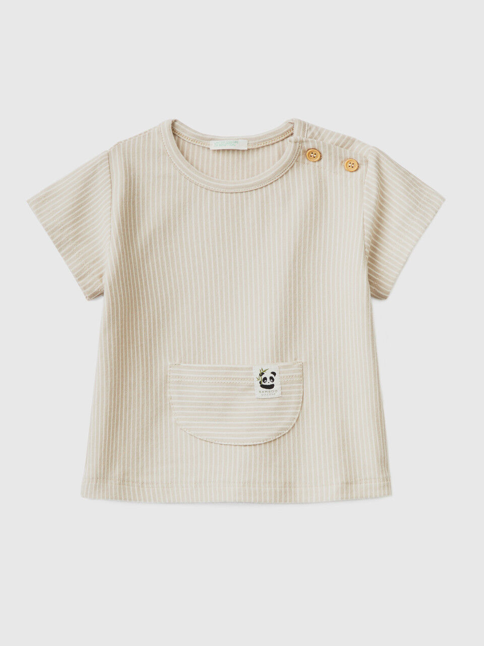 Striped t-shirt with pocket
