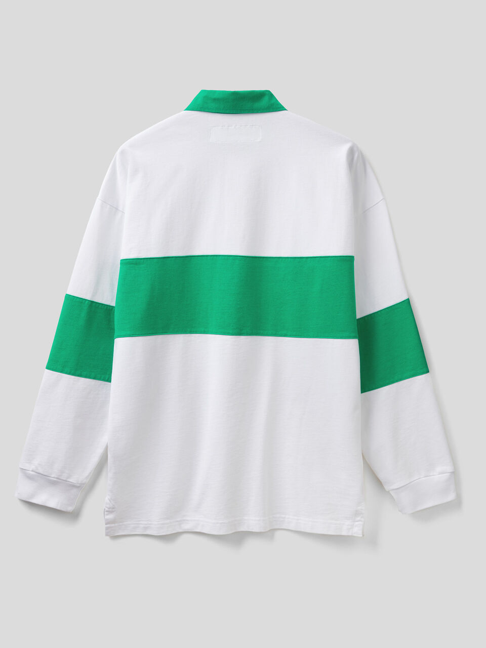 Rugby polo in organic cotton image number 2