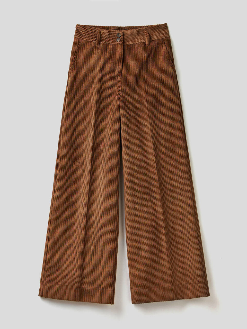 Velvet palazzo trousers image number 1