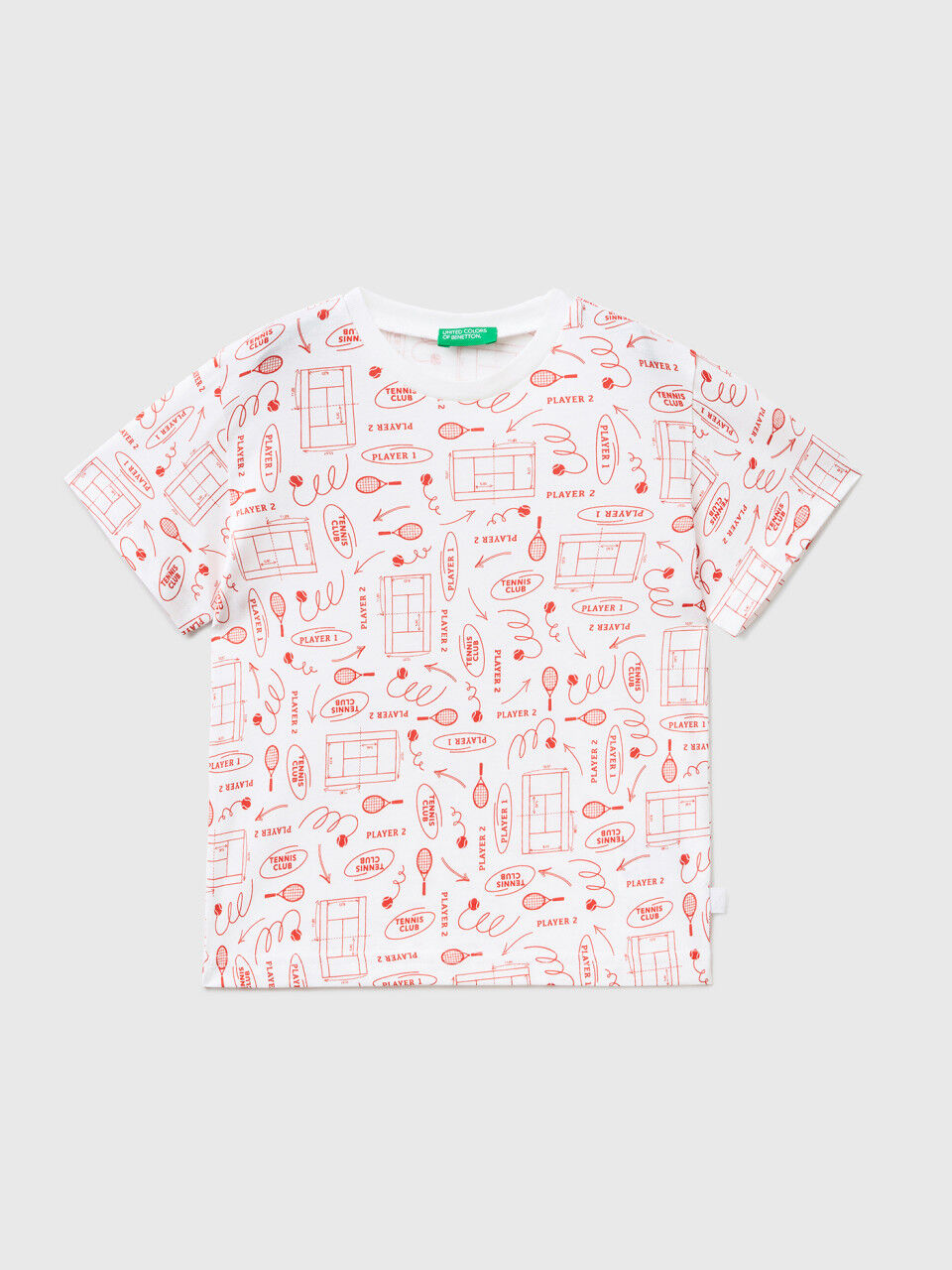 100% cotton patterned t-shirt