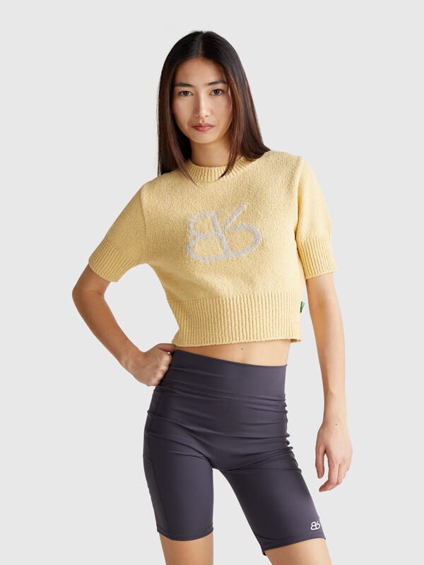 Short sleeve sweater Women