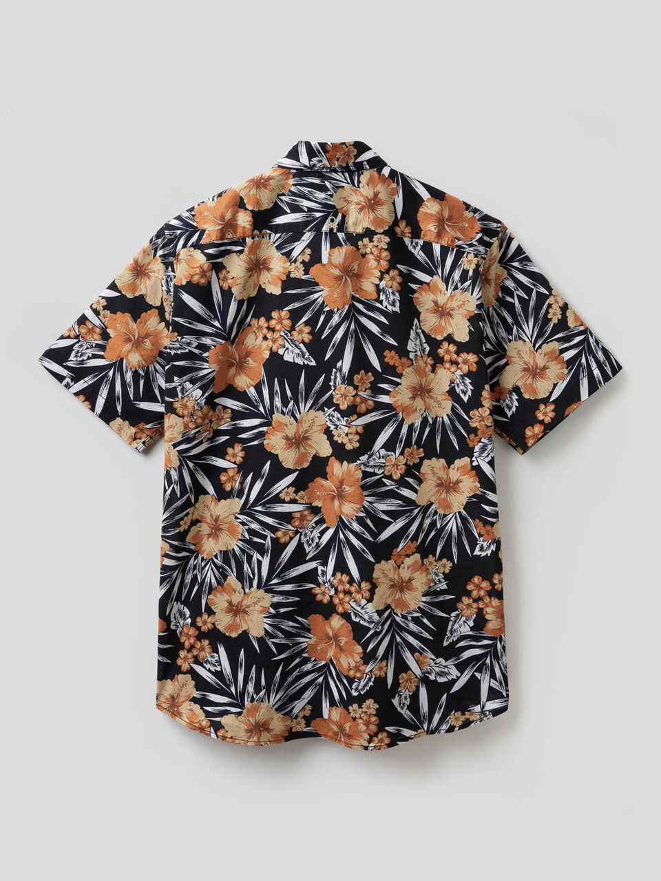 Short sleeve shirt with botanical print image number 2