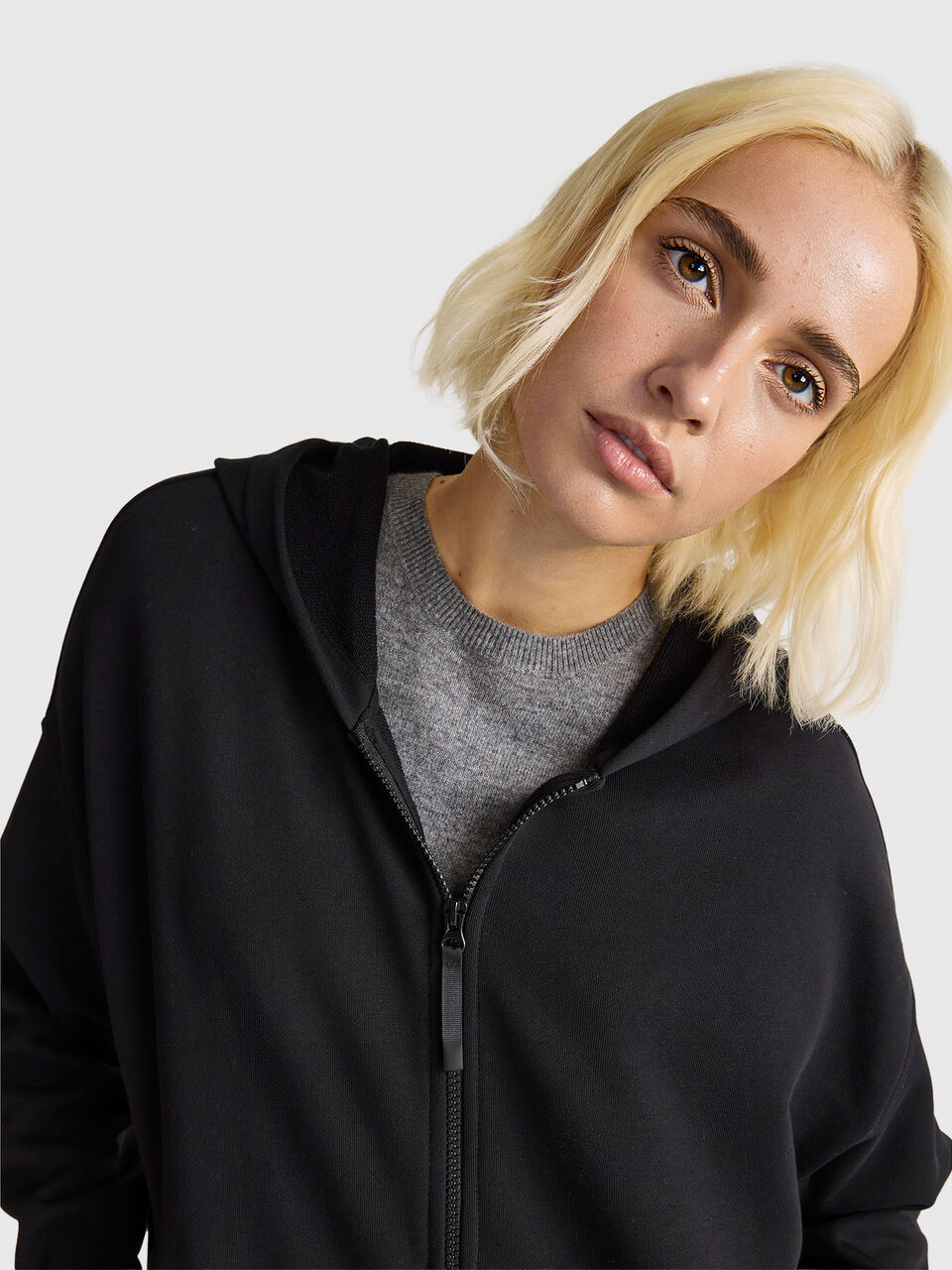 JACKET W/HOOD L/S Women image number null