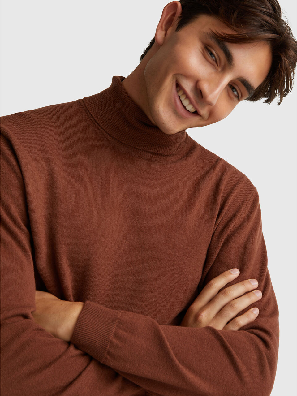 TURTLE NECK SWEATER Men image number null
