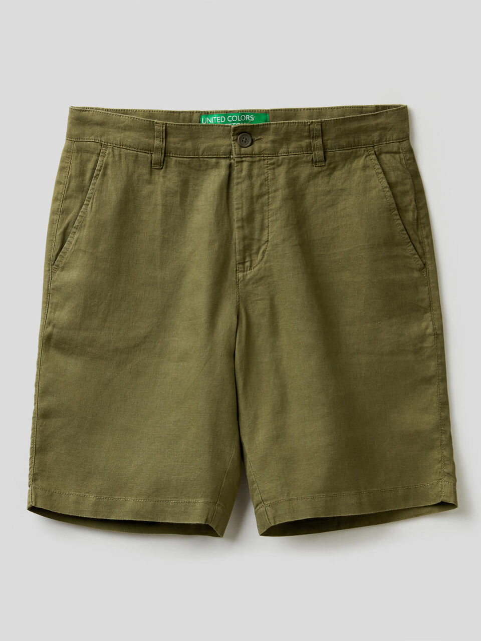 Bermudas in pure linen image number 1
